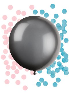 baby shower palloncino nero